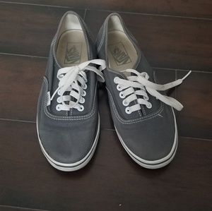 gray lo-pro vans